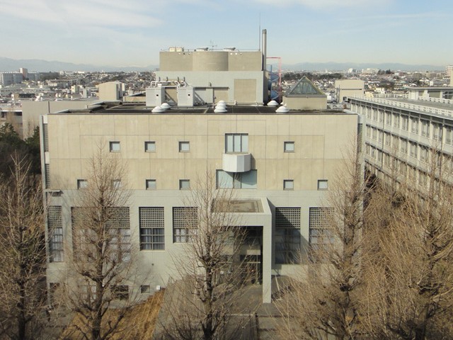 日吉図書館の外観